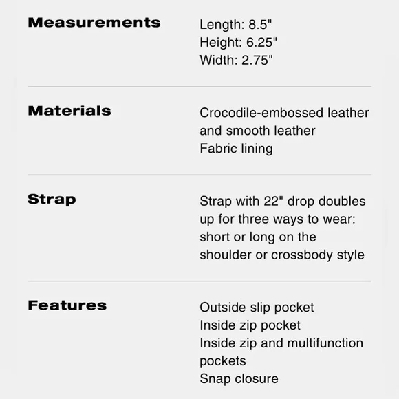 COACH KLARE CROSSBODY/SHOULDER BAG - Picture 7 of 7